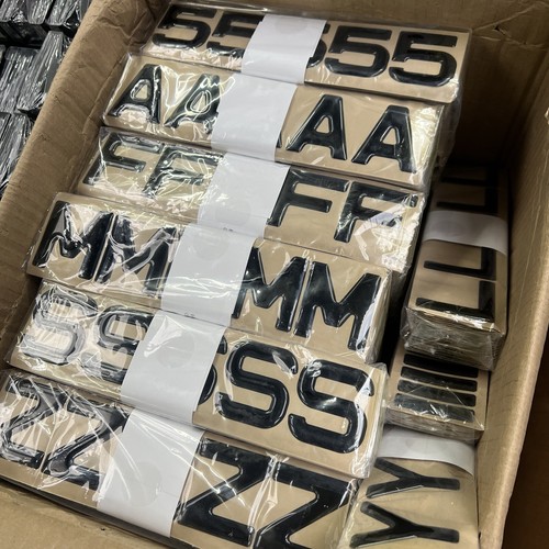 60mm metro gel digits - 60mm, 0-9